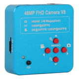 Câmera Full Hd 48 Mp Hdmi Usb + Suporte Para Microscópio