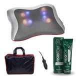 Almofada Massageadora Shiatsu Bivolt + Bolsa + Brinde Full