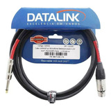 Cabo P10m+xlr-f 5m Datalink Gd003 Linha Garage P/microfone D