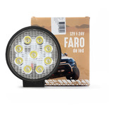 Barra - Faro Auxiliar Luz Spot 27 Watts Auto Off Road 4x4