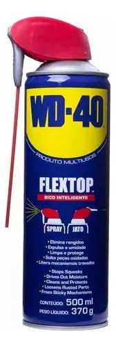 6un Wd40 Spray Produto Multiusos Desengripa Lubrifica 500ml 