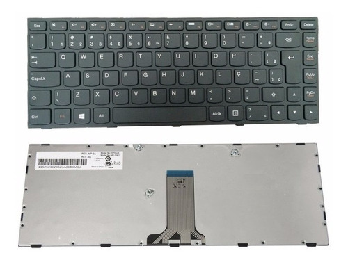 Teclado Notebook Lenovo B40-70 80f3 Compatível P/n: 2514525