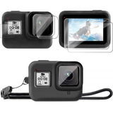 Kit De Accesorios Para Gopro Hero 8 Negro, Funda Protectora 