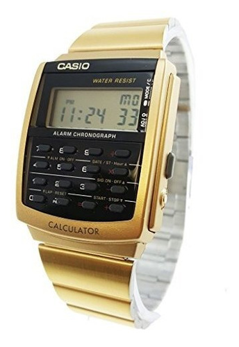 Reloj Calculadora Casio Para Hombre Ca506g-9av  Databank