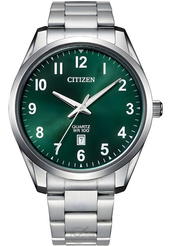 Reloj Citizen Quartz Classic Verde Bi1031-51x Original