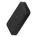 Cargador Portátil Xiaomi Redmi 20000mah Carga Rapida 18w Color Negro