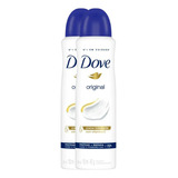 Kit 2 Desodorante Dove Feminino Original 72h 150ml