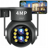 2nlf® Cámara Seguridad Wifi 4mp Dual Lente Zoom Óptico 15x 