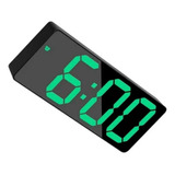 Reloj Despertador Digital Led De Escritorio, Despertador Con
