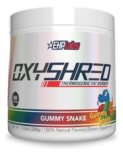 Ehp Labs Oxyshred Quemador De Grasa Termogénico 270g Sabor Gummy Snake