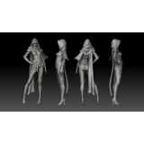 Archivo Stl Impresión 3d - Assassin Girl - 1pc Resin