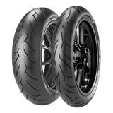 Kit Cubiertas Pirelli Diablo Rosso 2 Yamaha Fz 16 Ancha