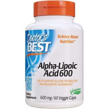 Antioxidante Acido Alfa Lipoico 60cp 600mg Alpha Lipoic Acid Sabor Sin Sabor