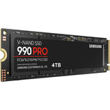 Disco Solido Ssd Samsung 990 Pro 4tb Pcie 4.0 7450 Mbs Nvme Color Negro