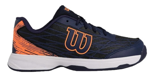 Zapatillas Wilson Tenis Hombre Slice Azul-naranja Cli