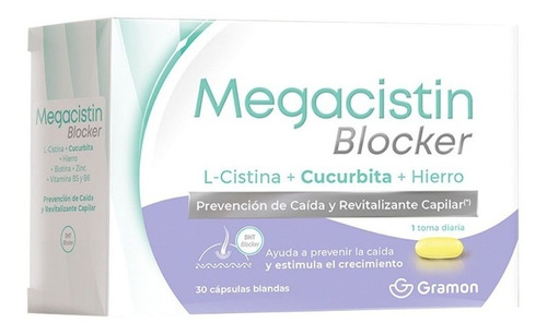 Megacistin Blocker Anticaida Revitalizante Capilar X 30 Caps