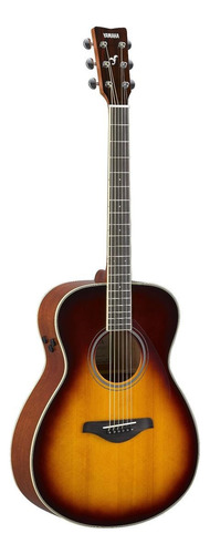 Violão Acústico Yamaha Transacoustic Fs-ta Para Destros Brown Sunburst Brilhante