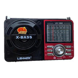 Rádio Xbass Retro Vintage Caixa De Som Usb Mp3 A-1088 S/ Fio