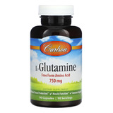 Carlson Labs L-glutamina 750 Mg, 90 Cápsulas Sabor Sin Sabor