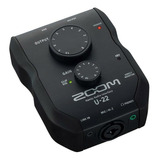 Zoom Zu22 Interfaz Audio 2 Canales Usb Rca Xlr Portatil