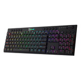 Teclado Mecánico Redragon Horus K618, Inalámbrico, No-lag