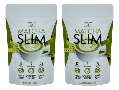 Matcha Slim 100gr Original - Mejor Que Keto - X2