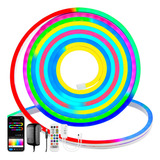 Tiras De Led 5m Neón Airgb Bluetooth Multicolor Ip68 Flex