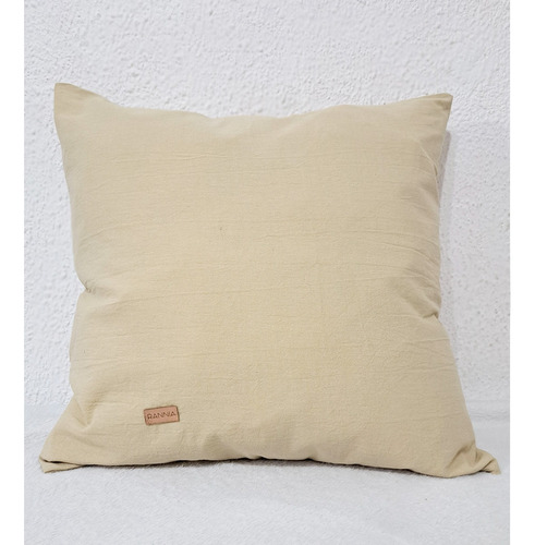 Almohadon Tusor Con Relleno Y Funda Desmontable 45x45 100%al