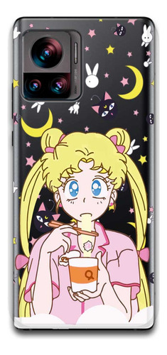 Funda Sailor Moon 5 Transparente Para Motorola Todos