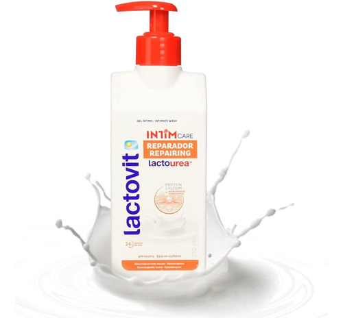 Gel Íntimo Reparador  Lacto-urea  Lactovit  250 Ml