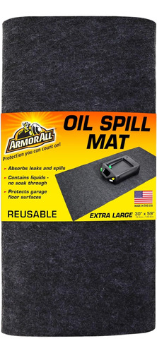 Armor All Aceite Derrames Alfombrilla, Aceite De Absorbente 