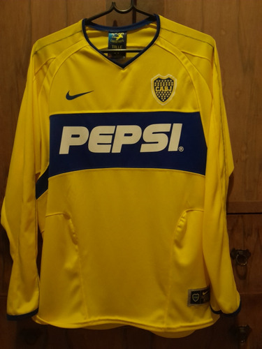 Camiseta Boca 2003 Manga Larga