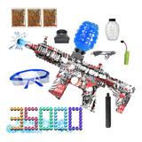 Pistola Splat Recargable M416 Gel Ball Blaster