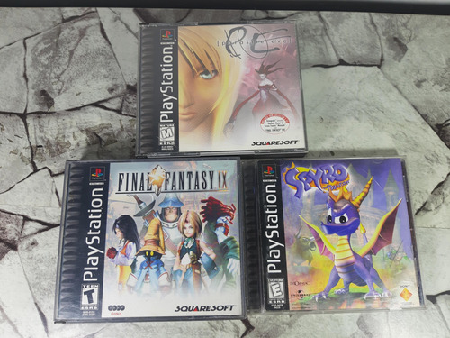 Juegos Ps1 Parasite Eve - Spyro - Final Fantasy Ix