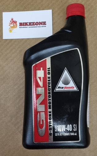 Aceite Original Honda Gn4 10w40 10 W 40 4t  Mineral Bikezone