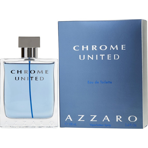 Perfume Azzaro Chrome United Masculino 100ml Edt - Original