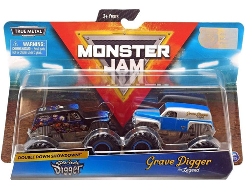 Monster Jam Grave Digger Vs Son-uva Digger Monster Truck Duo