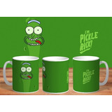 Taza - Tazón De Ceramica Sublimada Rick Y Morty: Pickle Rick