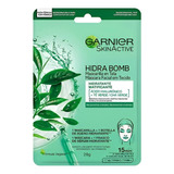 Mascarilla Facial Hidra Bomb Té Verde Matificante 28g