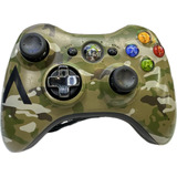 Control Xbox 360 | Verde Camuflaje Original