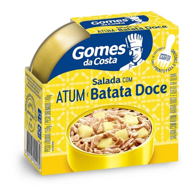 Salada de Atum com Batata-Doce e Azeite Gomes da Costa Lata 150g | MercadoLivre