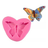 Molde Silicona Mariposa Puntilla Fondant Torta Decoración