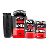 Ftw - Combo Whey Ultra Protein - Morango