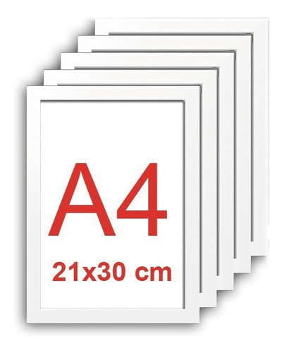 Kit 03 Molduras Quadro A4 21x30 Diploma Poster C/ Acetato