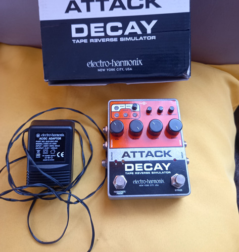 Pedal Electro Harmonix Attack Decay Tape Reverse 