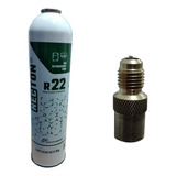 Lata Necton R22 + Valvula 1/4 F C/acceso Para Lata R22-r134