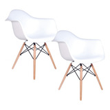 Silla Comedor Butaca Eames Pack X2 Unidades