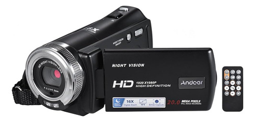 Andoer Video Camera Vp Full Hd 16x Zoom Digital Grabación Vi