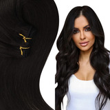 Extensiones Cabello Natural 105gr 16in 3pz Negro