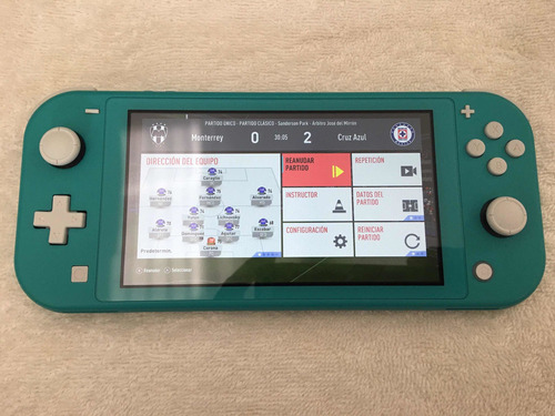 Nintendo Switch Lite Portátil Azul Turquesa Con Caja